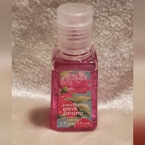 3/$15 Bath & Body Works Raspberry Pink Peony PocketBac Hand Gel Anti…